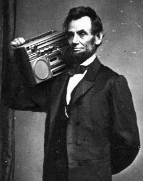 Image result for man holding boom box
